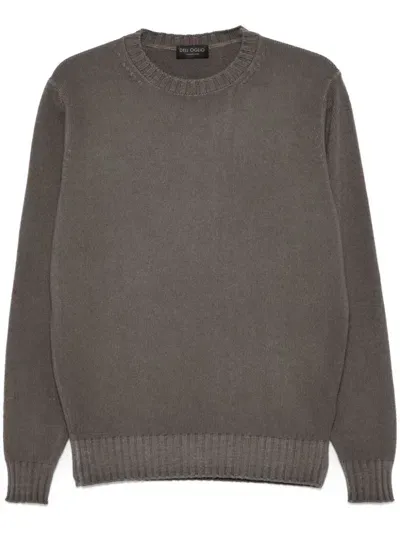 Dell'oglio Crew Neck Sweater In Grau