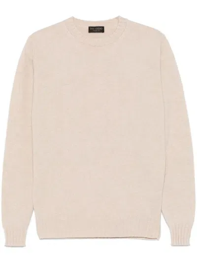 Dell'oglio Crew Neck Sweatshirt In Neutrals