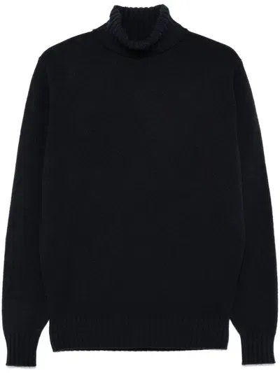 Dell'oglio Turtleneck Sweater In Blau