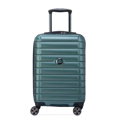 Delsey Shadow Spinner Cabin Suitcase In Green