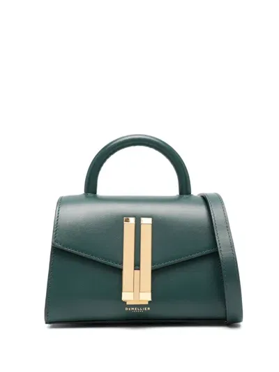 Demellier The Nano Montreal Tote Bag In Green