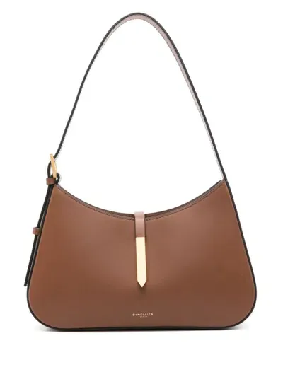 Demellier Tokyo Shoulder Bag In Brown