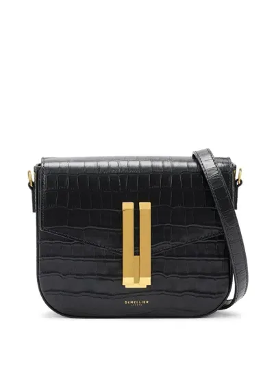 Demellier Vancouver Crossbody Bag In Black