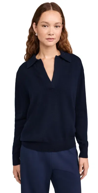 Demylee Chrome Cashmere Sweater Navy