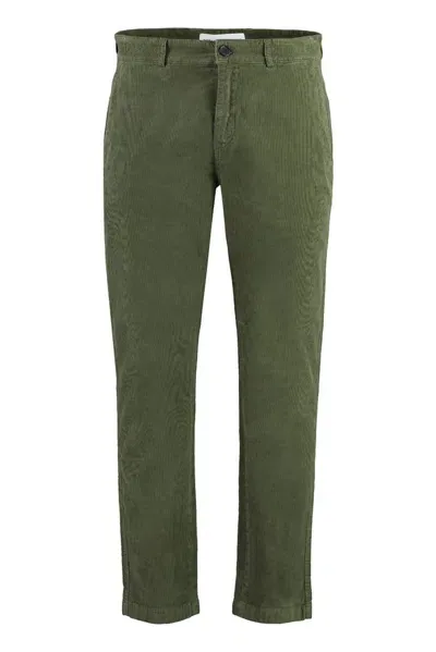 Department 5 Corduroy Chino Pants In Green