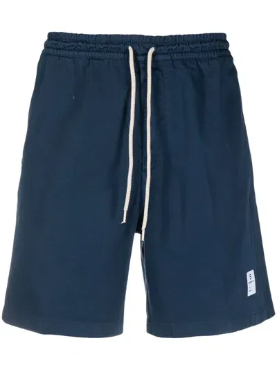 Department5 Drawstring Shorts In Blue