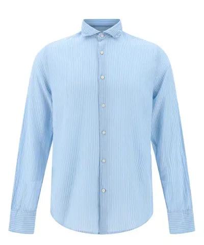 Deperlu Mussola Shirt In Lightblue