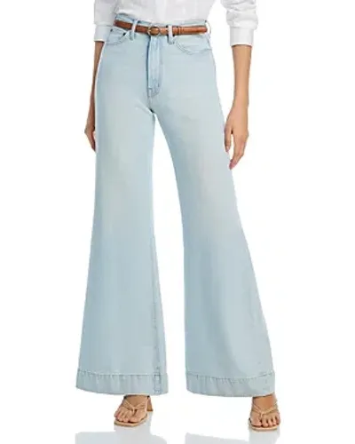 Derek Lam 10 Crosby Coralie Wide-leg Denim Jeans In Cooper Light