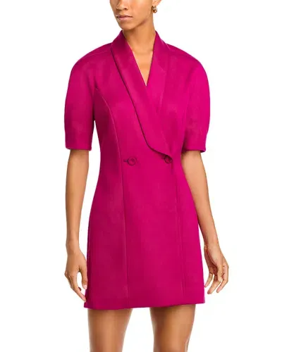 Derek Lam 10 Crosby Desiree Blazer Dress In Cerise