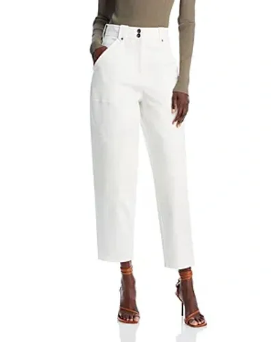 Derek Lam 10 Crosby Peirson Utility Pants In Ivory