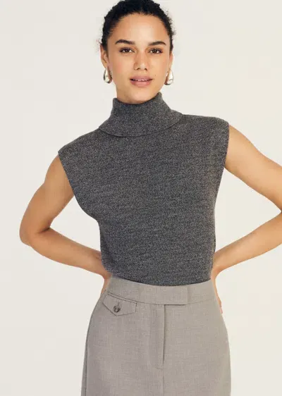 Derek Lam Contro Turtleneck Knit Vest