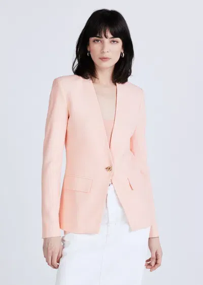 Derek Lam Perez Single Breasted Jacket In Pink