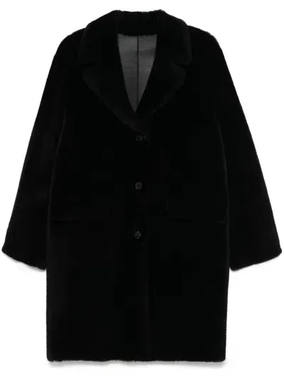 Desa 1972 Reversible Coat In Black