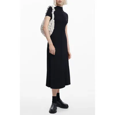 Desigual Cincinnati Stretch Dress In Black