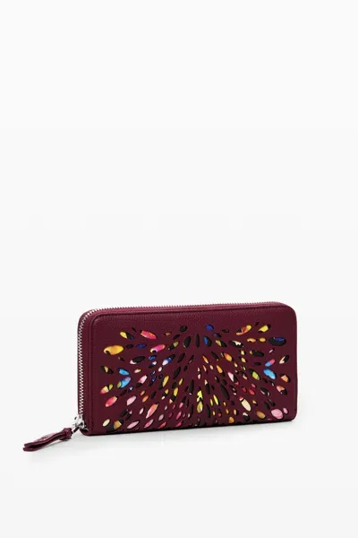 Desigual Wallet In Material Finishes