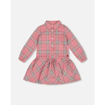 Deux Par Deux Kids'  In Pink Plaid