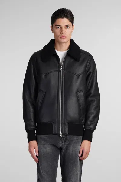 Dfour Shearling In Black