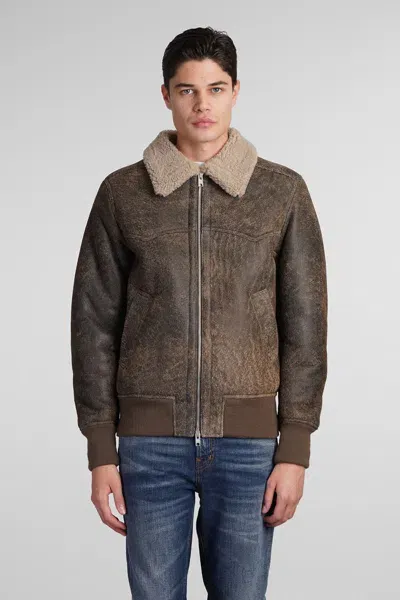 Dfour Shearling In Brown