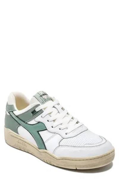 Diadora B. 560 Used Sneaker In Iceberg Green