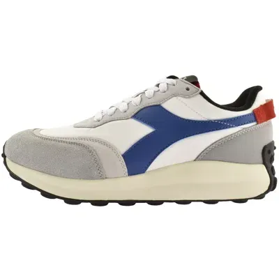 Diadora Race Nyl Trainers Blue