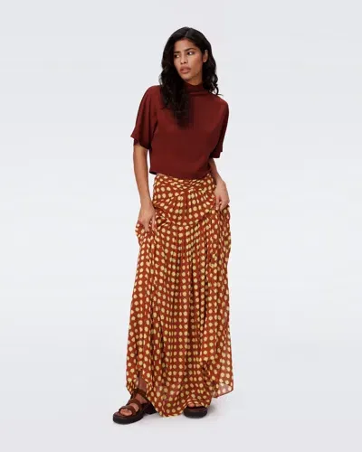 Diane Von Furstenberg Amira Skirt By  In Size 14 In Multi