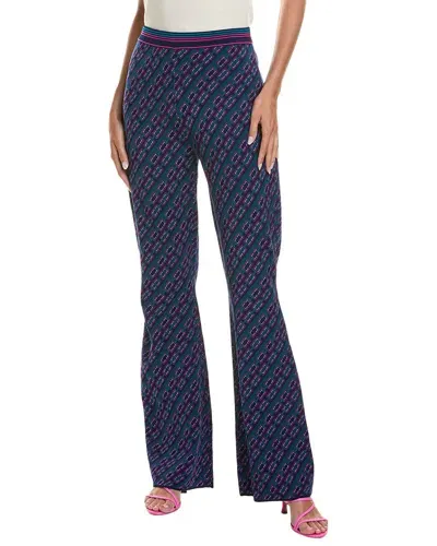 Diane Von Furstenberg Ashdon Pant In Green