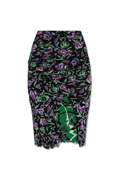 Diane Von Furstenberg Willow Reversible Skirt In Multi