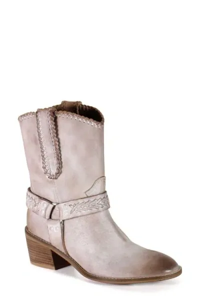 Diba True Glass Heart Bootie In Off White