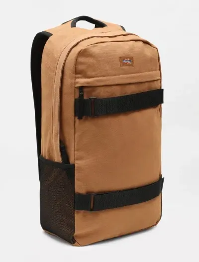 Dickies Duck Canvas Backpack Plus In Brown