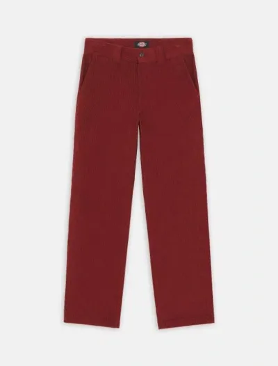 Dickies Higginson Pant In Burgundy