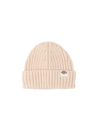 Dickies "lockwood" Logo Beanie In Cream