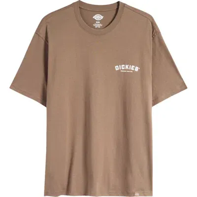 Dickies Logo Graphic T-shirt In Mushroom