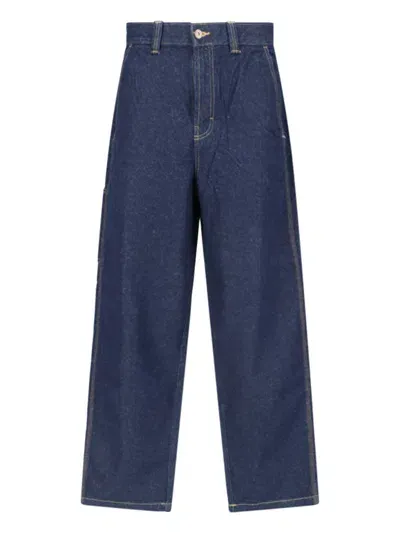 Dickies 'madison' Baggy Jeans In Blue