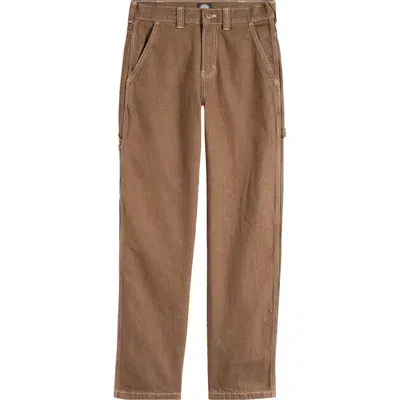 Dickies Straight Leg Jeans In Mushroom