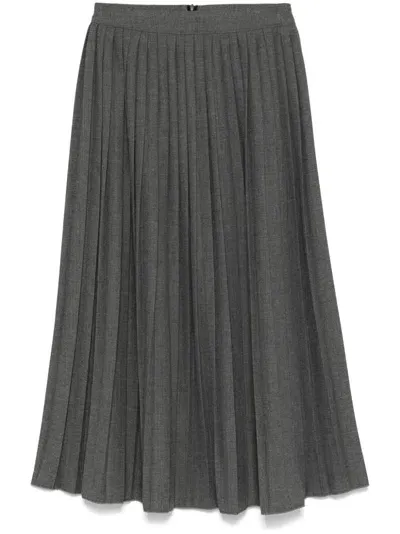 Diega Jastio Midi Skirt In Grey