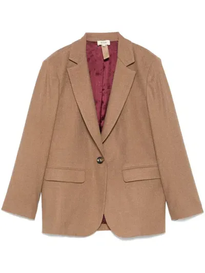 Diega Vouzietino Blazer In Brown