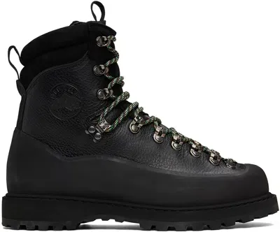 Diemme Black Everest Black Leather Boots