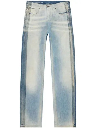 Diesel 2010 D-macs 09k22 Straight Jeans In Blue