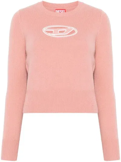 Diesel Areesa Sweater In Rosa