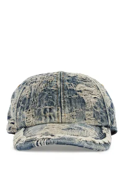 Diesel Baseball Cap In Blue