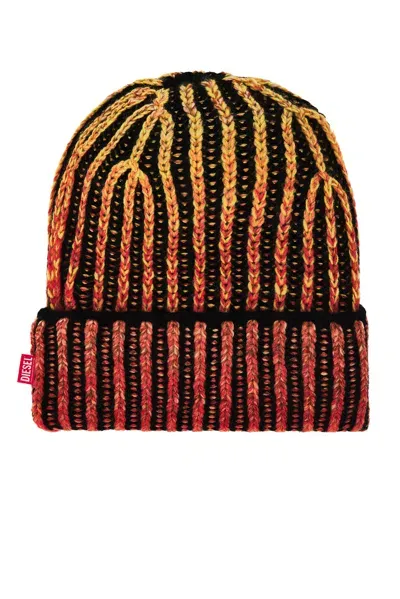 Diesel Birby Beanie In Scarlet