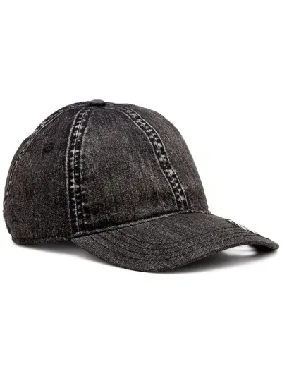 Diesel C-ewan-plak Cap In Black