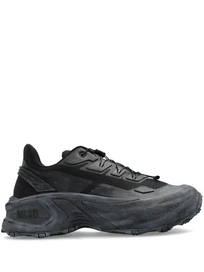 Diesel D-cage Sneakers In Black