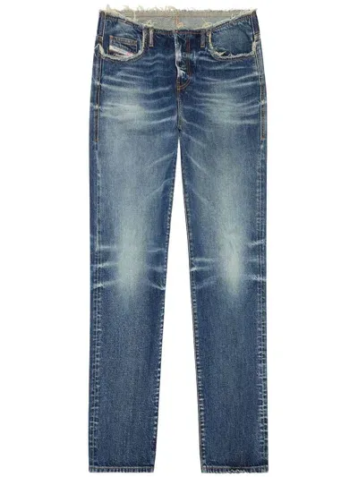 Diesel Straight Jeans In Denim