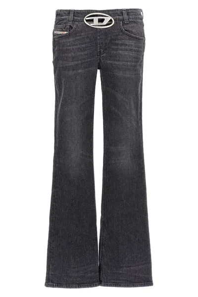 Diesel Denim Pants 1996 D-sire-fsf In Black