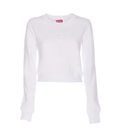 Diesel F-slimmy Cropped Sweatshirt