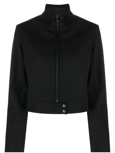 Diesel G-gauri Zip-up Jacket In Black