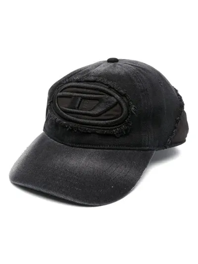 Diesel Hats Black In Nero