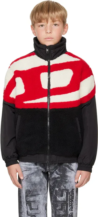 Diesel Kids Black Jsovady Jacket In K900