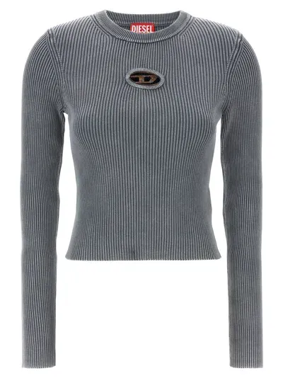 Diesel M-valary-r Sweater, Cardigans In Gray